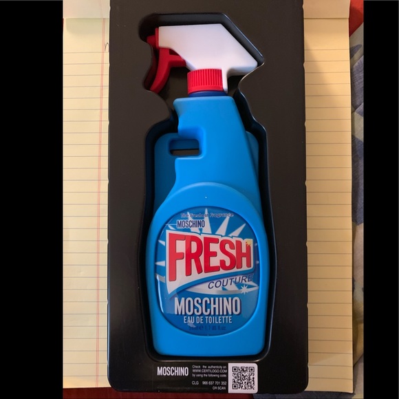 Luxury Moschino FRESH COUTURE spray iPhone case